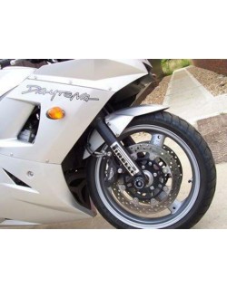 Protection de fourche R&G RACING noir Triumph Speed Four/Daytona 600/650