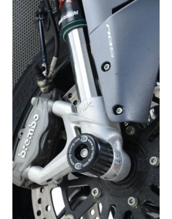 Protection de fourche R&G RACING noir MV Agusta Stradale 800