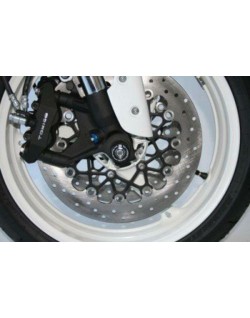 Protection de fourche R&G RACING noir Suzuki GSX-R600/750/1000