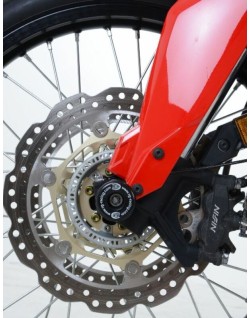 Protection de fourche R&G RACING noir Honda CRF1000L Africa Twin