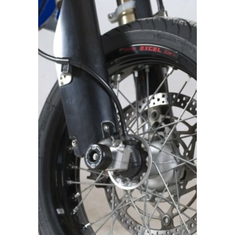 Protection de fourche R&G RACING noir Suzuki DR-Z400SM Protection de fourche R&G RACING noir Suzuki DR-Z400SM