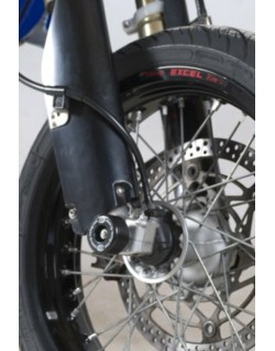 Protection de fourche R&G RACING noir Suzuki DR-Z400SM