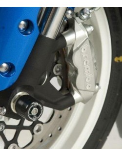 Protection de fourche R&G RACING noir Suzuki GSX-R600/750