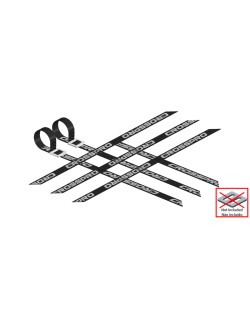 Kit ceinture CROSS-PRO Nerf-Bars - Noir 