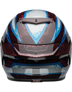 Casque BELL Race Star DLX Flex - Xenon Gloss Red/Silver