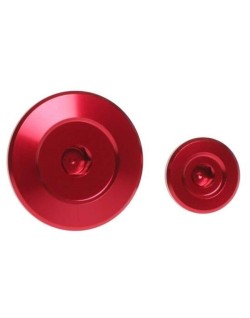 Jeu de bouchons de distribution de moteur RFX Pro (Rouge) - Suzuki RMZ250/450
