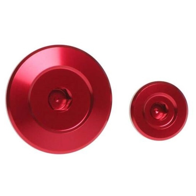 Jeu de bouchons de distribution de moteur RFX Pro (Rouge) - Suzuki RMZ250/450 Jeu de bouchons de distribution de moteur RFX Pro (Rouge) - Suzuki RMZ250/450