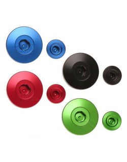 Jeu de bouchons de distribution de moteur RFX Pro (Bleu) - Pour Kawasaki KXF250/450