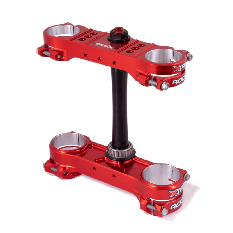 Té de fourche XTRIG ROCS Pro Offset 20-22 mm - rouge Gas Gas Té de fourche XTRIG ROCS Pro Offset 20-22 mm - rouge Gas Gas