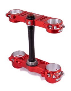Té de fourche XTRIG ROCS Pro Offset 20-22 mm - rouge Gas Gas