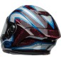 Casque BELL Race Star DLX Flex - Xenon Gloss Red/Silver Casque BELL Race Star DLX Flex - Xenon Gloss Red/Silver