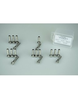 Kit vis train avant SCAR 18 vis titane Honda CR125R