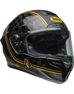 Casque BELL Race Star DLX Flex - RSD Player Matte/Gloss Black/Gold