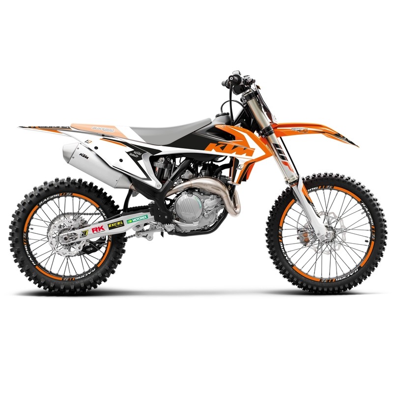 Kit déco BLACKBIRD Dream Graphic 4 KTM SX/SX-F Kit déco BLACKBIRD Dream Graphic 4 KTM SX/SX-F
