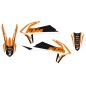 Kit déco BLACKBIRD Dream Graphic 4 KTM SX/SX-F Kit déco BLACKBIRD Dream Graphic 4 KTM SX/SX-F