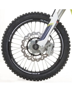 Liseré de jantes R&G RACING 17'' blanc