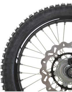Liseré de jantes R&G RACING 17'' blanc