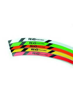 Liseré de jantes R&G RACING 17'' jaune