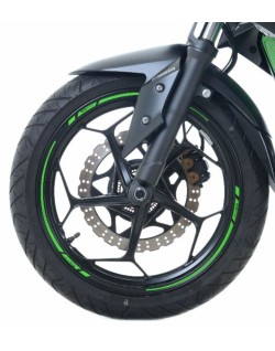Liseré de jantes R&G RACING 17'' jaune
