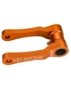Kit de rabaissement de selle KOUBALINK (38.1 mm) rouge - Honda XR650R