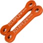 Kit de rabaissement de selle KOUBALINK (25.4 - 31.8 mm) orange - Kawasaki KLX250R / 300R Kit de rabaissement de selle KOUBALINK (25.4 - 31.8 mm) orange - Kawasaki KLX250R / 300R