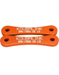 Kit de rabaissement de selle KOUBALINK (38.1 mm) orange - BMW F650CS