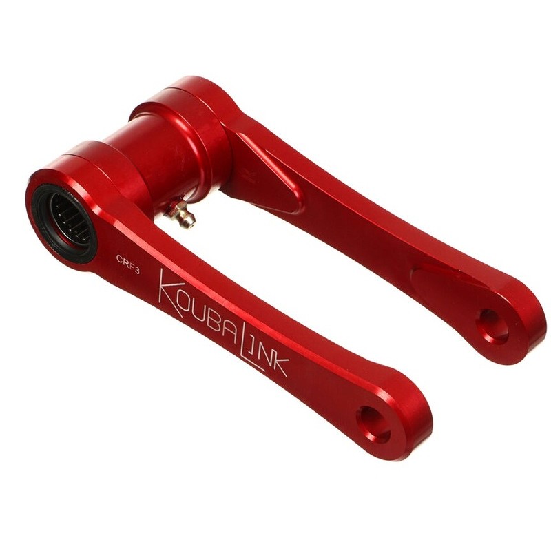 Kit de rabaissement de selle KOUBALINK (19.1 - 44.5 mm) rouge - Honda Kit de rabaissement de selle KOUBALINK (19.1 - 44.5 mm) rouge - Honda
