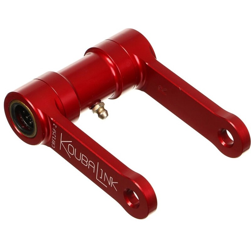 Kit de rabaissement de selle KOUBALINK (44.5 mm) rouge - Honda CRF125F Kit de rabaissement de selle KOUBALINK (44.5 mm) rouge - Honda CRF125F