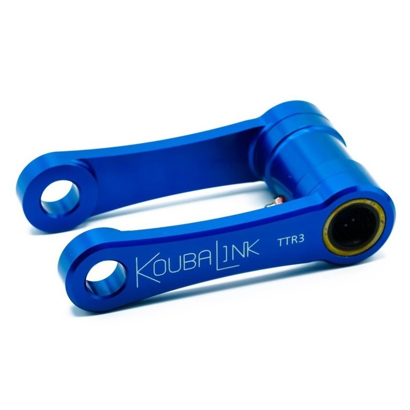 Kit de rabaissement de selle KOUBALINK (50.8 mm) bleu - Yamaha TTR250 Kit de rabaissement de selle KOUBALINK (50.8 mm) bleu - Yamaha TTR250