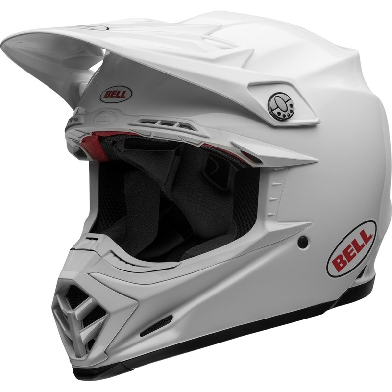 Casque BELL Moto-9s Flex Solid - Blanc Casque BELL Moto-9s Flex Solid - Blanc