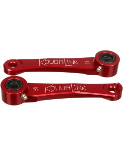 Kit de rabaissement de selle KOUBALINK (57.2 - 63.5 mm) rouge - Honda