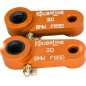 Kit de rabaissement de selle KOUBALINK (50.8 mm) orange - BMW F650 Funduro Kit de rabaissement de selle KOUBALINK (50.8 mm) orange - BMW F650 Funduro
