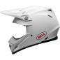 Casque BELL Moto-9s Flex Solid - Blanc Casque BELL Moto-9s Flex Solid - Blanc