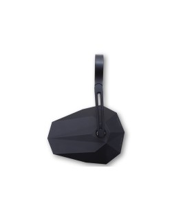 Rétroviseur embout de guidon HIGHSIDER Stealth-X5 court - à l'unité