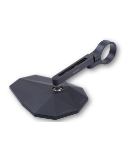 Rétroviseur embout de guidon HIGHSIDER Stealth-X5 court - à l'unité