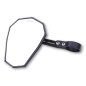 Rétroviseur embout de guidon HIGHSIDER Stealth-X5 court - à l'unité Rétroviseur embout de guidon HIGHSIDER Stealth-X5 court - à l'unité