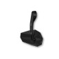 Rétroviseur embout de guidon HIGHSIDER Stealth-X6 long - à l'unité Rétroviseur embout de guidon HIGHSIDER Stealth-X6 long - à l'unité