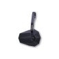 Rétroviseur embout de guidon HIGHSIDER Stealth-X6 long - à l'unité Rétroviseur embout de guidon HIGHSIDER Stealth-X6 long - à l'unité