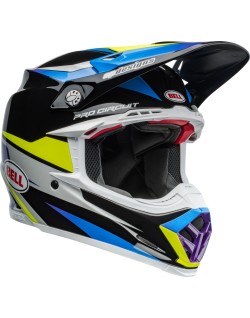 Casque BELL Moto-9S Flex - Pro Circuit 24 Gloss Black/Blue