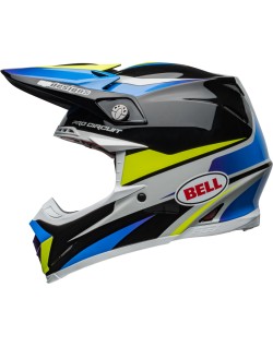 Casque BELL Moto-9S Flex - Pro Circuit 24 Gloss Black/Blue