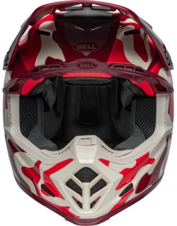 Casque BELL Moto-9S Flex - Ferrandis Méchant Gloss Red/Silver