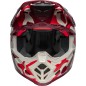 Casque BELL Moto-9S Flex - Ferrandis Méchant Gloss Red/Silver Casque BELL Moto-9S Flex - Ferrandis Méchant Gloss Red/Silver