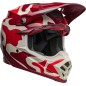 Casque BELL Moto-9S Flex - Ferrandis Méchant Gloss Red/Silver Casque BELL Moto-9S Flex - Ferrandis Méchant Gloss Red/Silver