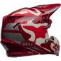 Casque BELL Moto-9S Flex - Ferrandis Méchant Gloss Red/Silver Casque BELL Moto-9S Flex - Ferrandis Méchant Gloss Red/Silver