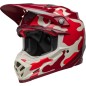 Casque BELL Moto-9S Flex - Ferrandis Méchant Gloss Red/Silver Casque BELL Moto-9S Flex - Ferrandis Méchant Gloss Red/Silver