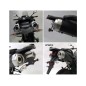 Support de plaque R&G RACING noir Yamaha XT660Z Tenere