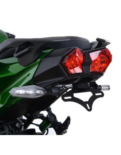 Support de plaque R&G RACING noir Kawasaki H2 SX