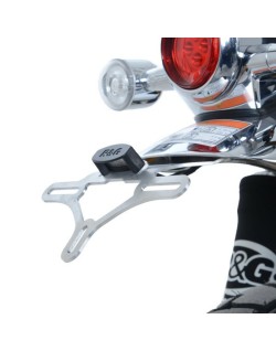 Support de plaque R&G RACING argent Honda Monkey