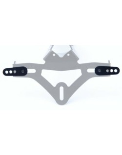 Adaptateur de plaque d'immatriculation R&G RACING noir pour support de plaque