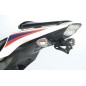 Support de plaque R&G RACING noir Honda CBR1000RR Fireblade
